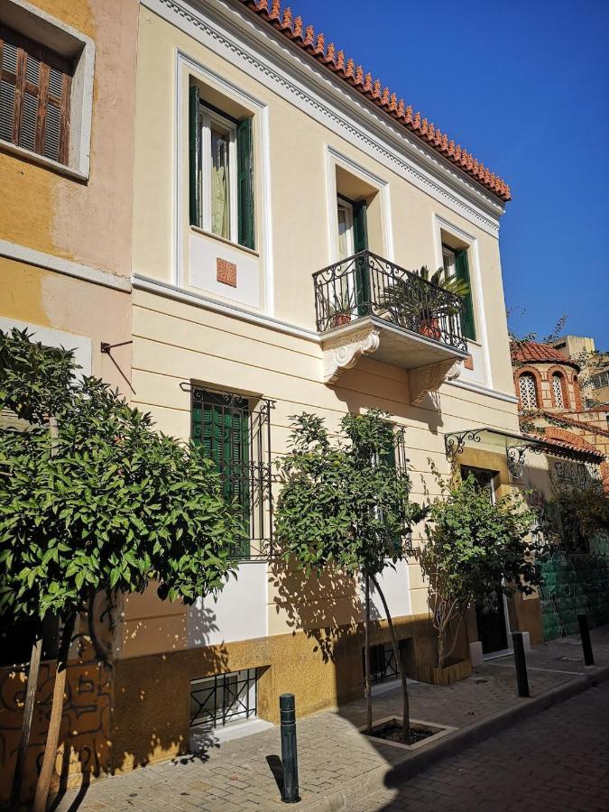 Psyri Neoclassical House With Yard Atenas Exterior foto